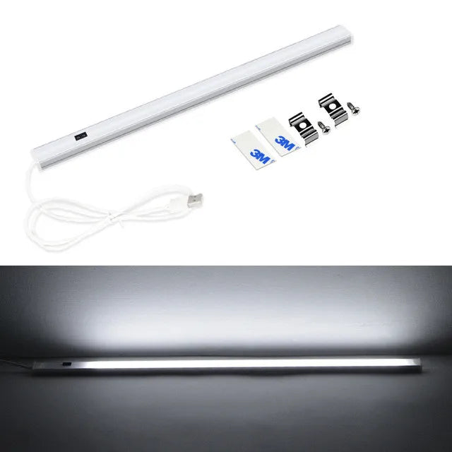 DecorBites™ LED Cabinet Light with Motion Sensor - USB Plug, Kitchen Bedroom Closet Night Lamp