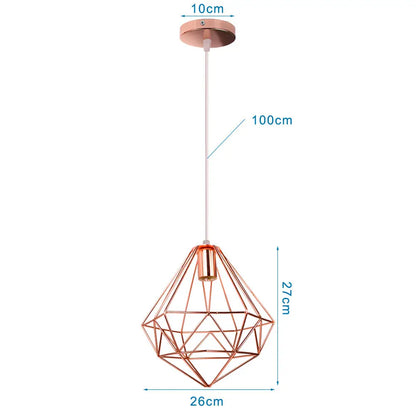 ™ Industrial Pendant Lights E27 LED Hanging Lamp Modern Loft Lighting for Home