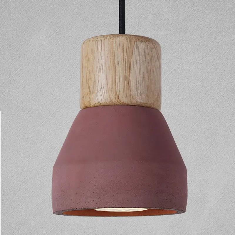 DecorBites™ Concrete Pendant Light - Nordic Style LED E27 Hanging Fixture