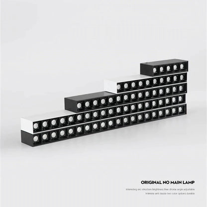 DecorBites™ LED Linear Grille Light: Modern Surface Mount Ceiling Lighting for Home, 110V/220V