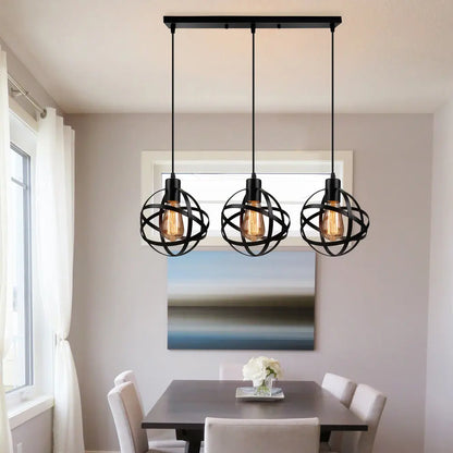 ™ Industrial Pendant Lights - Modern Kitchen Island Lamp, Cafe Hanging Light