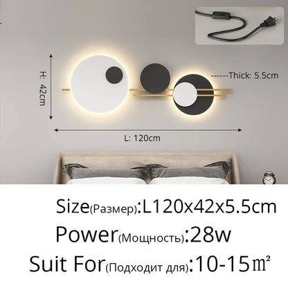 DecorBites™ LED Wall Lamps: Modern Bedroom & Living Room Decor, Simple & Stylish Lighting