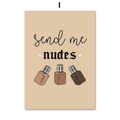 DecorBites™ Beauty Salon Wall Art Set