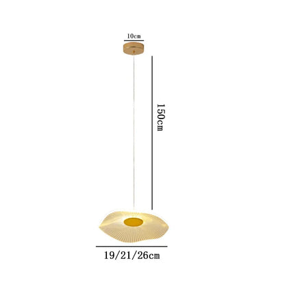 DecorBites™ Lotus Leaf Chandelier: Modern Acrylic Design for Living Room, Bedroom, Aisle Decor
