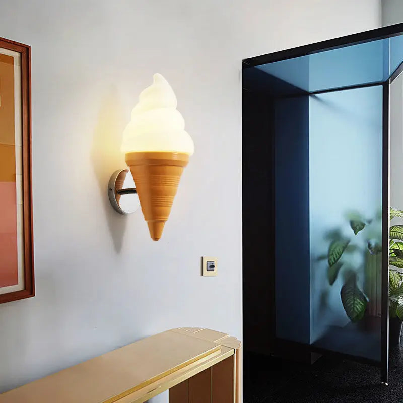 DecorBites™ LED Ice Cream Wall Lamp for Modern Kitchen Children’s Bedroom Lighting