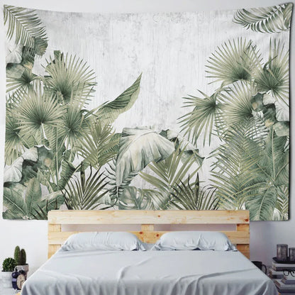 DecorBites™ Banana Tree Mist Tapestry Wall Hanging Boho Hippie Polyester Home Decor
