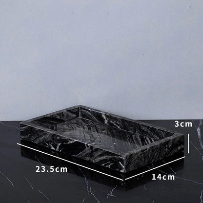 DecorBites™ Ancient Wood Grain Marble Bathroom Set with Luxury Accessories