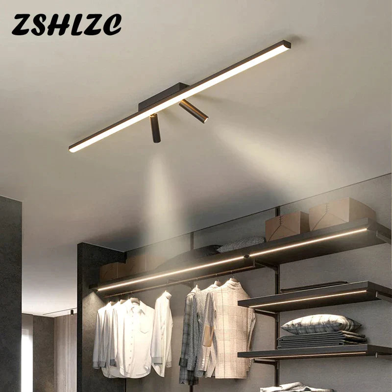 DecorBites™ Black Star Ceiling Light for Living Room Kitchen Bedroom - 80/100/120cm