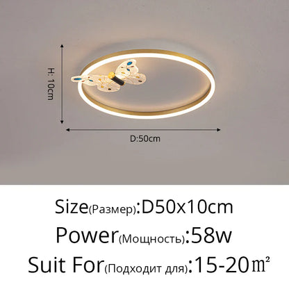DecorBites™ LED Chandelier: Modern Indoor Lighting for Bedroom, Study, Living Room - Luster Lamps