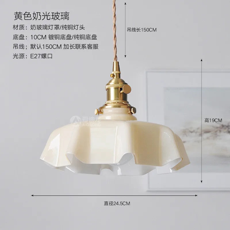 DecorBites™ LED Glass Wall Lamp Modern Nordic Design for Bedroom Living Room