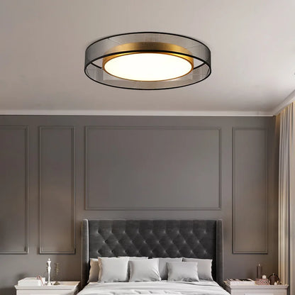 DecorBites™ 16W Copper Ceiling Light: Modern Nordic Bronze Living Room Bedroom Lamp