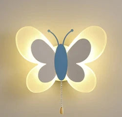 DecorBites™ Butterfly Girl Room Lamp Creative Cartoon Children Energy-Saving Bedside Lamp