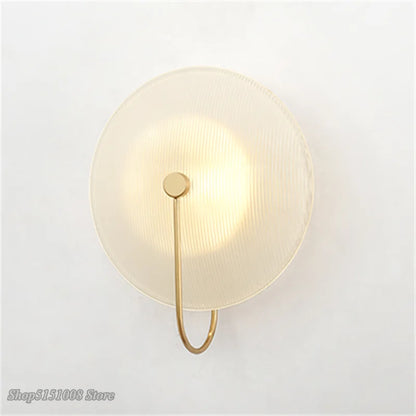 DecorBites™ Glass Wall Lamp Nordic Minimalist T Model Sconce Light for Home Decor