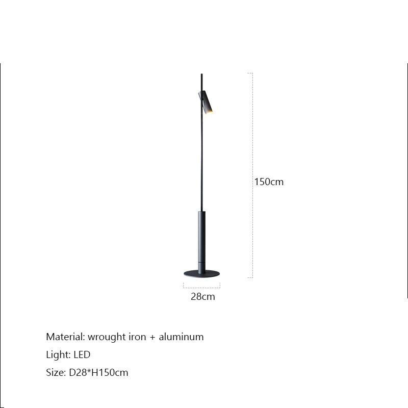 DecorBites™ LED Spotlight Projection Floor Lamp for Modern Minimalist Living Room Decor
