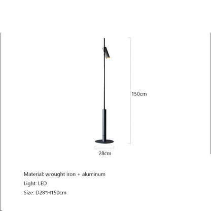 DecorBites™ LED Spotlight Projection Floor Lamp for Modern Minimalist Living Room Decor