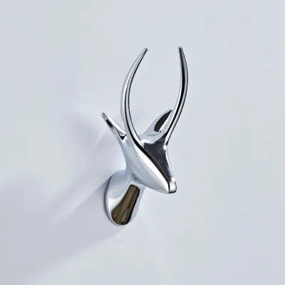 DecorBites™ Brass Robe Hooks Towel Holder Wall Mount Coat Hat Bag Hanger