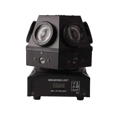 DecorBites™ 60W Moving Head Strobe Beam Laser Light Projector DJ Disco Lights