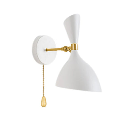 DecorBites™ Black White Nordic Wall Lamps with Switch, Modern Industrial Decor Light for Living Room