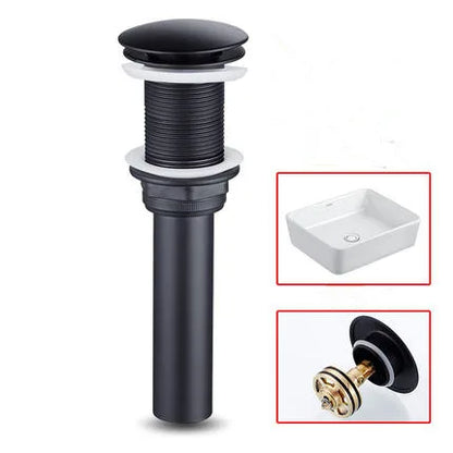 DecorBites™ Brushed Gold Bathroom Basin Faucet, Single Handle Deck Mounted Mixer Tap