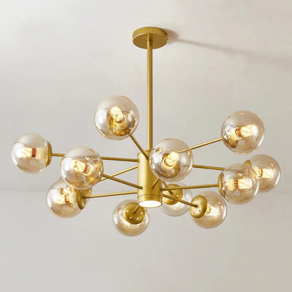 ™ Gold Branch LED Chandelier for Modern Living Room Decor