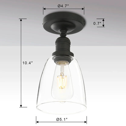 DecorBites™ Loft Bar Pendant Light Fixture for Kitchen Living Dining Bedroom Bathroom