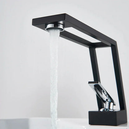 DecorBites™ Brass Basin Sink Faucet Mixer with Single Handle for Bathroom Vanity