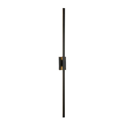 DecorBites™ LED Metal Tube Wall Lamp Modern Black Gold Decor Sconce for Bedroom Foyer Bathroom