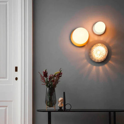 DecorBites™ Glass Ball Ceiling Lamp: Nordic Minimalist Round Hallway Light with Modern Design