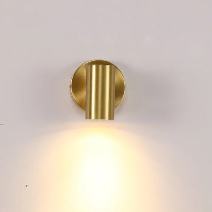 DecorBites™ Gold Iron Art LED Wall Lamp Modern Bedroom Living Room Light