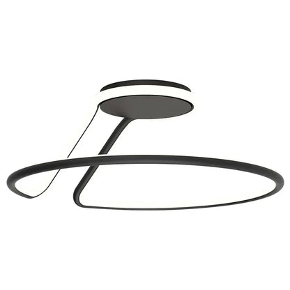 DecorBites™ Aluminum LED Chandelier: Modern Minimalist Bedroom Kitchen Lighting Fixtures