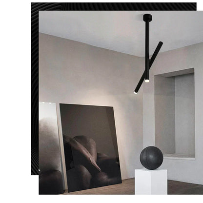 DecorBites™ LED Pendant Light 10W Surface Mounted COB Adjustable Ceiling Lamp for Living Room