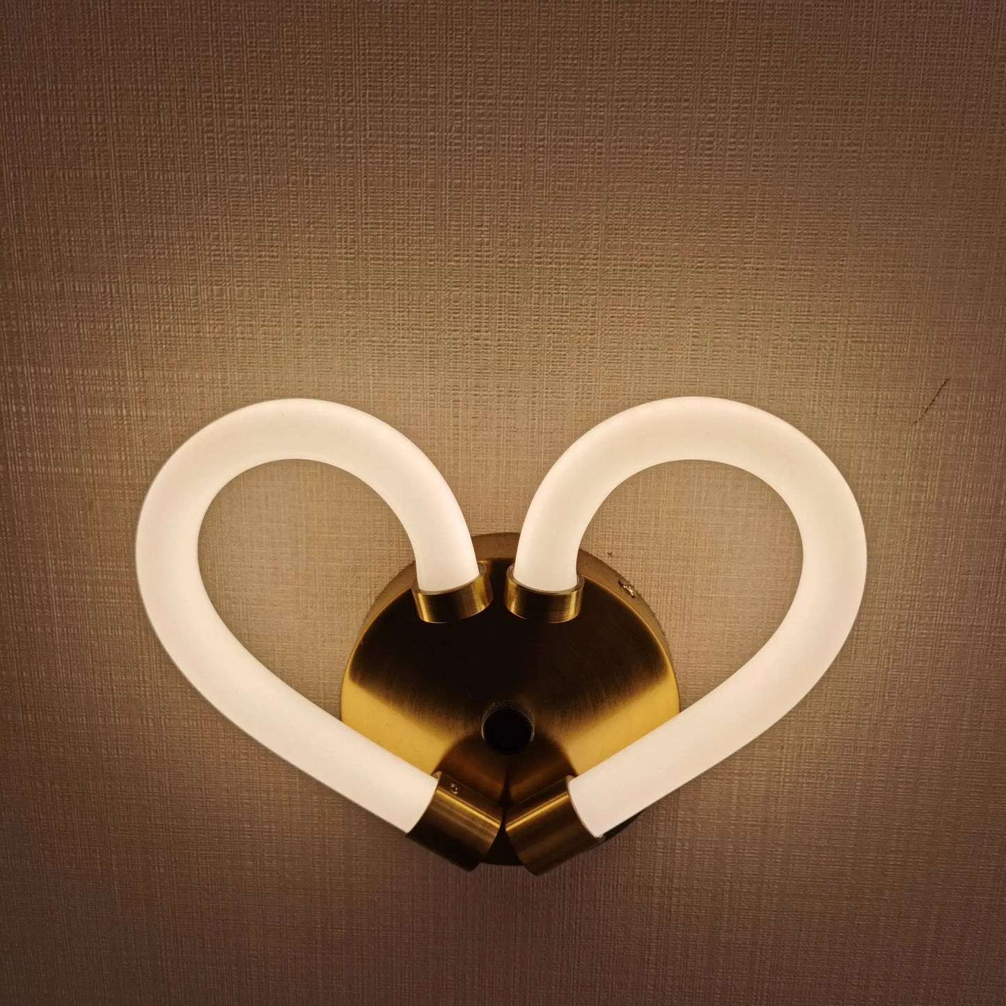 DecorBites™ Acrylic Ring LED Wall Lamp for Modern Indoor Decor, Living Room Bedroom Lighting