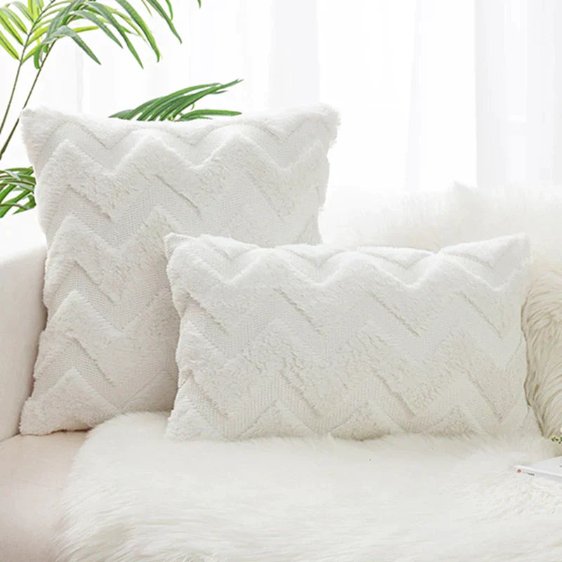 DecorBites™ Boho Chic Pillow Cover Luxury Style Cushion Case for Sofa Bedroom Square