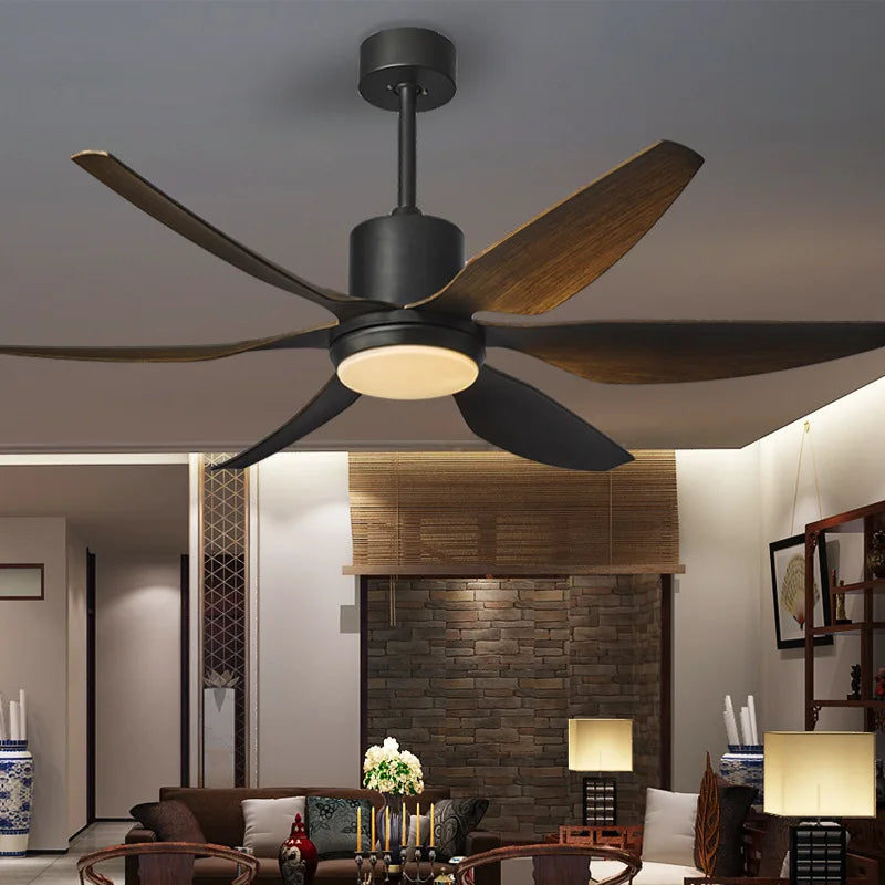 DecorBites™ 66" Nordic Industrial Ceiling Fan with LED Light and Remote Control