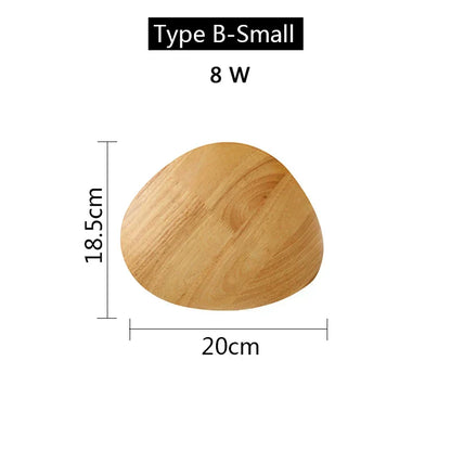DecorBites™ LED Wooden Wall Lamp: Modern Nordic Indoor Lighting for Bedroom Bedside