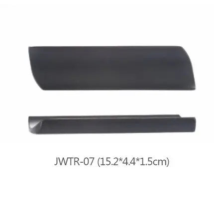 DecorBites™ Black Melamine Plastic Dipping Sauce Dish Bowl Set - Pack of 4