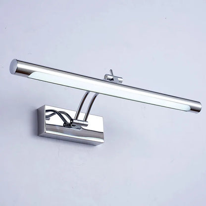 DecorBites™ LED Stainless Steel Bathroom Wall Lamp with Switch