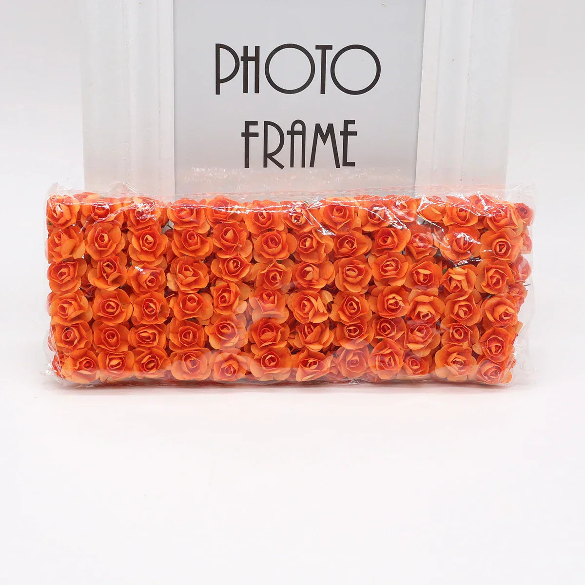 DecorBites™ 144pcs 2cm Artificial Paper Flowers for Wedding DIY Decoration