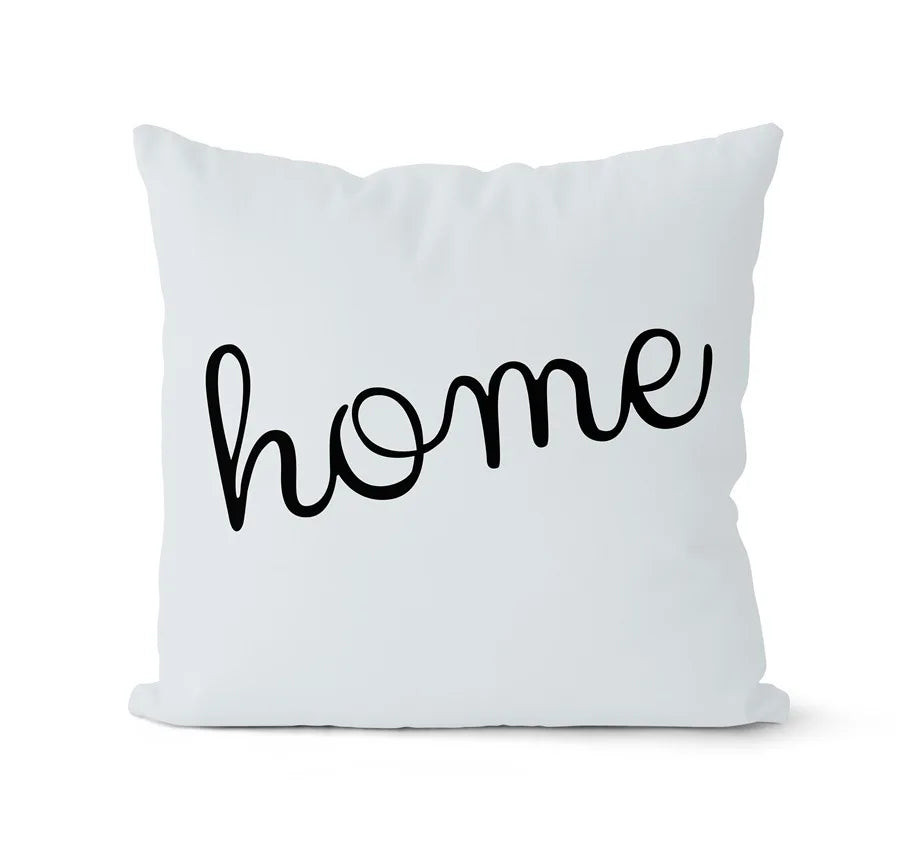 DecorBites™ Geometric Black & White Pillowcase Set – Home Sofa Decoration Cushion