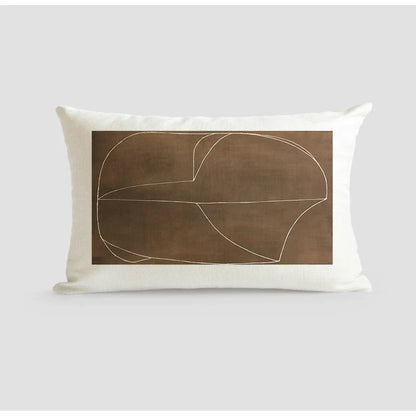 DecorBites™ Japanese Art Handmade Square Cushion Cover 45x45 for Literary Youth Fashion