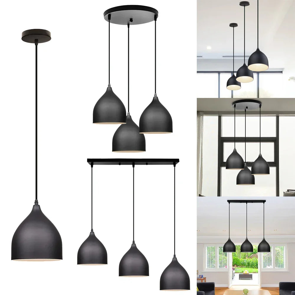 DecorBites™ Aluminum LED Pendant Light for Kitchen Bedroom Living Room - Modern Nordic Design