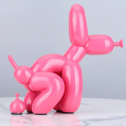 DecorBites™ Balloon Dog Statue: Modern Nordic Resin Art Sculpture for Home Decor