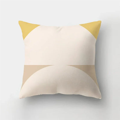 DecorBites™ Geometric Stripe Patchwork Pillow Case | Home Decor Sofa Cushion Cover