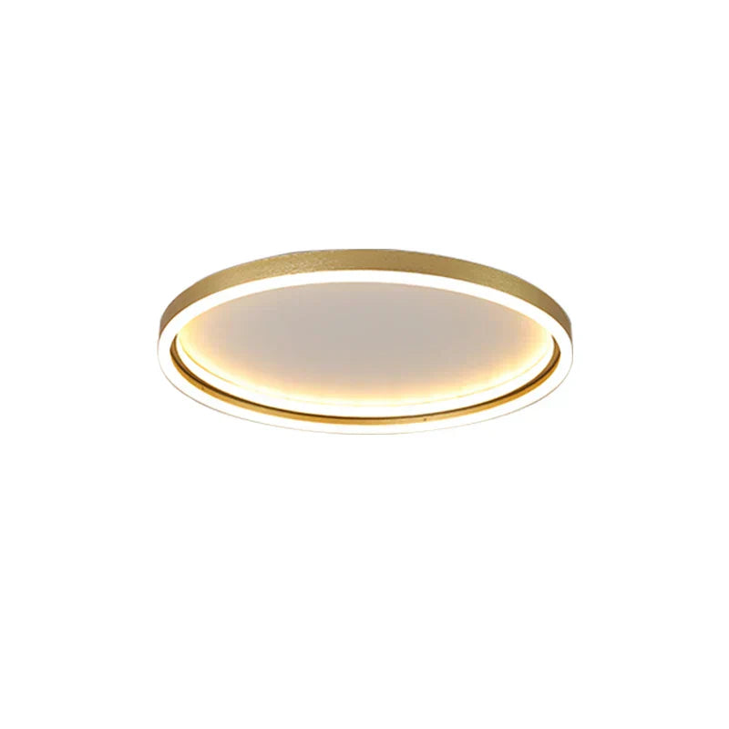 DecorBites™ LED Minimalist Chandelier in Black/Golden Finish for Living Room and Bedroom