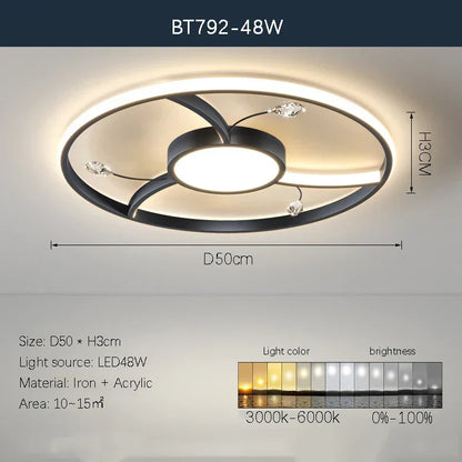DecorBites™ LED Chandelier: Stylish Indoor Lighting for Bedroom, Living Room, Dining Room