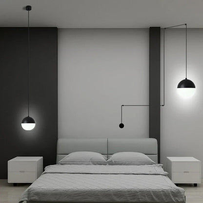 DecorBites™ Glass Ball Pendant Lamp LED Chandelier for Kitchen Island Decor