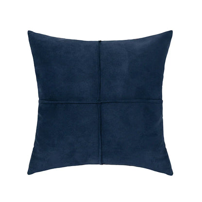 DecorBites™ Cross Faux Suede Throw Pillow Cover for Car Couch Sofa Bed Home Decor