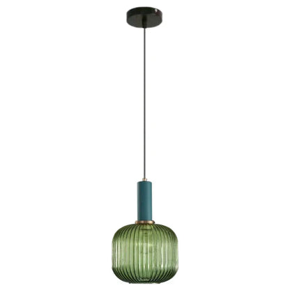 DecorBites™ Green Pumpkin Glass Pendant Lights for Kitchen Island, Restaurant, Bedroom - DIY CombinationStringBuilder.limit(180).toString()
