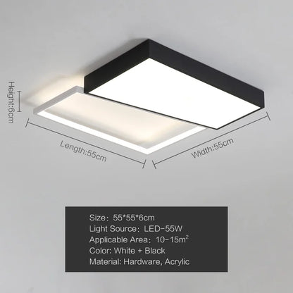 DecorBites™ Bedroom Lamp Ceiling Light Modern Simple Luxury Nordic Style