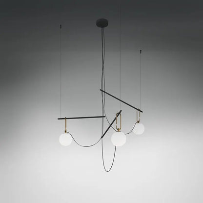 DecorBites™ Glass Ball Pendant Light for Bedroom Bar Cafe Decor - Multi-Light Post-Modern Glass Lighting